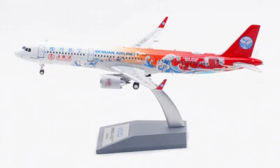 1:200 AV200 Sichuan Airlines Airbus A321neo "B-302T" Diecast Aircraft Model - Image 1 of 4