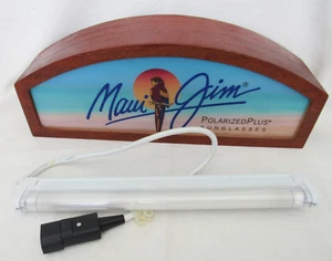 Vintage Maui Jim Sunglasses Electric Light Topper for Display Case - Picture 1 of 8