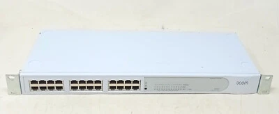 3COM BASELINE 3C16411 SWITCH DE RED 24 PUERTOS 10/100 HUB - Imagen 1 de 4