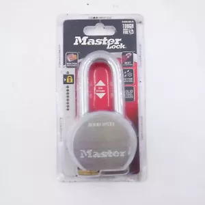 Master Lock 2" Shackle x 2.5" W Steel Solid Body Padlock Keyed Alike: 14Z132 - Picture 1 of 3