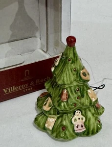 Vintage VILLEROY & BOCH Christmas Tree Toys Village Ornament In Box - Picture 1 of 4