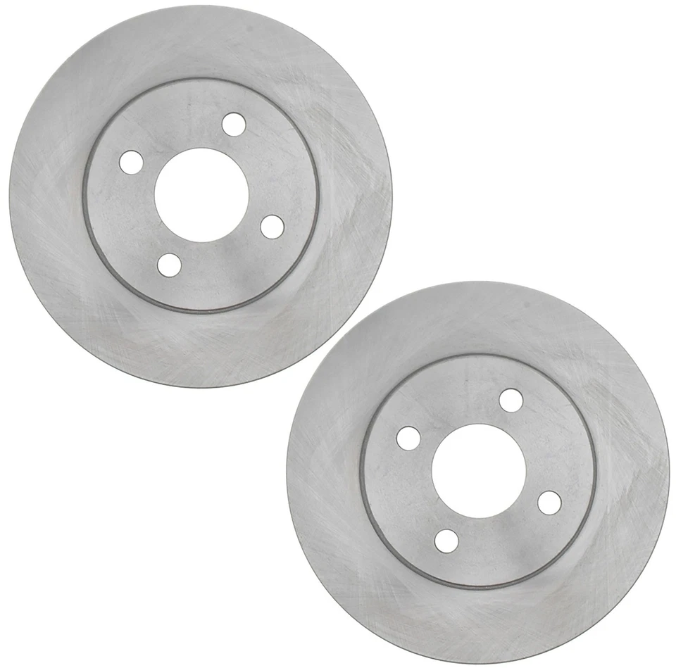 Juego de 2 rotores de freno de disco de 4 orejetas recubiertos delanteros ACDelco para Chevy Pontiac Foto 1 de 1