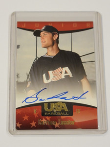 2008 Upper Deck USA Garrison Lassiter Autograph Sued the Yankees