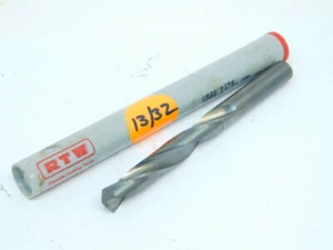 NUEVO TALADRO DE TORSIÓN DE VÁSTAGO RECTO DE CARBURO SÓLIDO EXCEDENTE RTW (.4062) 13/32" (.4062) - Imagen 1 de 1
