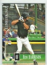2005 Clinton LumberKings (Class A-Texas Rangers) Ben Harrison
