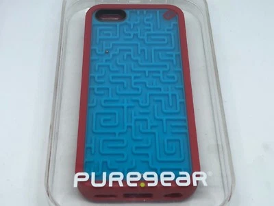 Puregear Amazing RETRO Game Case for Apple iPhone 5C - Blue and Red - Image 1 of 3