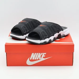 FJ2707-001 Nike Air More Uptempo Slide Black Clear White (Men's) - Picture 1 of 10