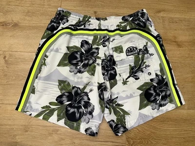 Floral Sundek M Beach Elastic Swim Board Shorts Trunks Bath Suit Size M - Image 1 of 4