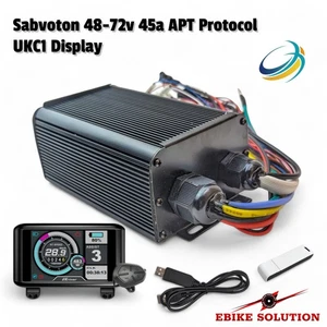 48V-72V BLDC Sabvoton Controller 45A 2000W- 3000W Pure Sine Wave Programmable - Picture 1 of 6