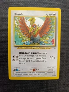Lotto Carte Pokemon Ho Oh 18/64 Neo Revelation Raro Eng A14 - Imagen 1 de 5