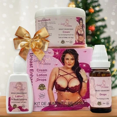 Kit Avanzado de Mejora de Senos - Plenitud Natural, Firmeza, Aumento de Tamaño y Forma Foto 1 de 4