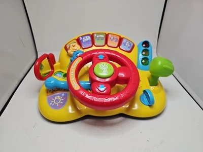 VTech Turn and Learn Driver Baby Driving Toy Yellow - Image 1 of 4