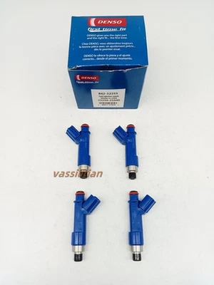 Inyectores de combustible DENSO 4 piezas nuevos 23250-21040 aptos para Toyota 2003-2008 Yaris 1,5 L Foto 1 de 4