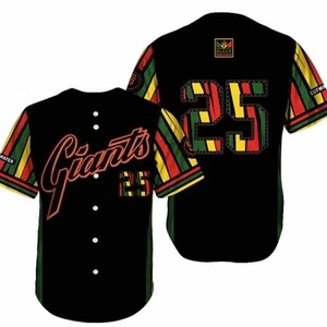 San Francisco Giants 2025 African Black Bonds Heritage Jersey size XL 8/30 (XL) - Picture 1 of 3