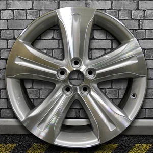 5 Spoke Bright Fine Slvr Machined OEM Wheel for 08-13 Toyota Highlander - 19x7.5 - Picture 1 of 3