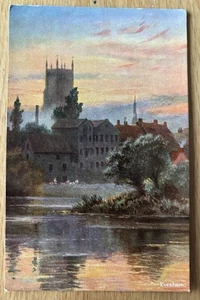 Art Postcard - Evesham, Worcestershire - S Hildesheimer - Worcester Series - Picture 1 of 2