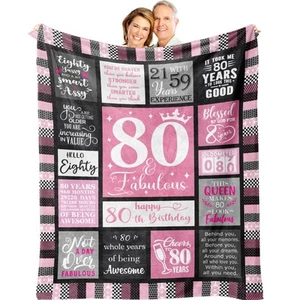Atokker 80th Birthday Gifts for Women Birthday Gift for 80 Year Old Woman Bes... - Picture 1 of 6