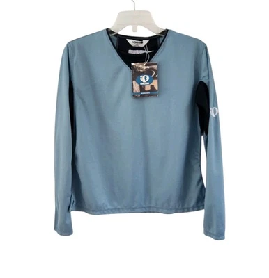 iQ Pearl izumi Womens Long Sleeve Boulder Blue Top Shirt Womens Size S NEW - Image 1 of 4
