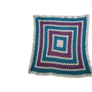 Neu Handgefertigte Babydecke Afghan Kleinkind Überwurf 40 Zoll  - Bild 1 von 3