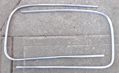 1939 1940 Mercury Exterior PARABRISAS MOLDURAS DE ACERO INOXIDABLE Par Original Merc Foto 1 de 4