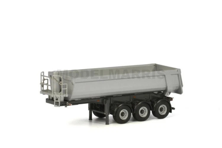 WSI 03-2000 White Line; HALF PIPE TRAILER - 3 AXLE 1/50 - Immagine 1 di 3