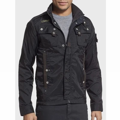 Sobrecamisa Chaqueta G-Star Raw Recolite Negra Talla L Para Hombre Utilidad Militar  Foto 1 de 4