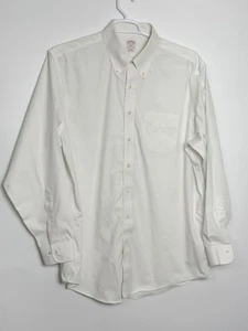 Brooks Brothers Oberhemd Herren 17,5-6/7 weiß Regular Fit bügelfrei - Bild 1 von 4