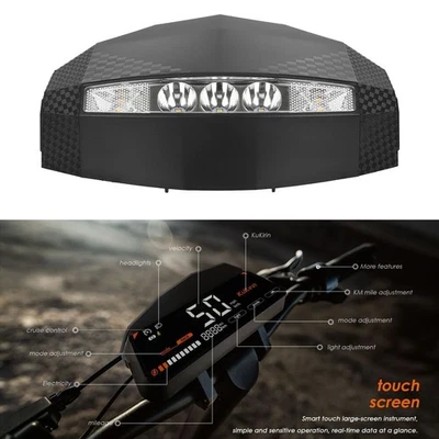 Assemblage phare LED ensemble présentoir trottinette électrique pour trottinet - Image 1 of 4