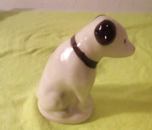 RICAMBIO SHAKER SALE VINTAGE RCA VICTOR NIPPER THE DOG CERAMICA DIPINTO A MANO - Foto 1 di 4