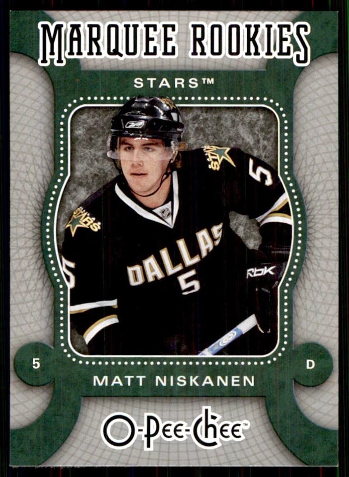 2007-08 O-Pee-Chee Matt Niskanen RC Dallas Stars #534 - Image 1 of 2