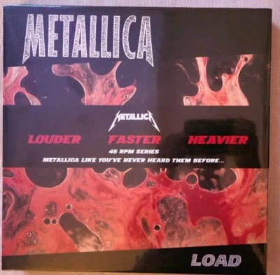 Metallica ‎– Load, 4x45 RPM Box Set - OOP - Image 1 of 3