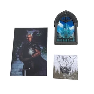 Lote de Trono de Cristal Caja de Libros Ventana Arte Terrano Collar Nuevos Artículos de Merchandising TOG - Imagen 1 de 9