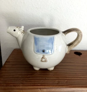 Vintage 1980er Fitz and Floyd FF Speedy Steed Pferd Milchkännchen handbemalt - Bild 1 von 6