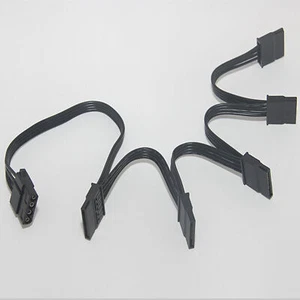 4pin IDE 1 to 5 SATA 15Pin Hard Drive Power Supply Splitter Extension Cable Cord - Picture 1 of 4