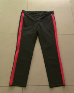 Sportalm Hose Golf Style Golfhose Schwarz Rot Galon Gr.36 38 Neuwertig - Bild 1 von 8
