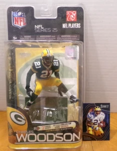 McFARLANE CHARLES WOODSON CHASE 301/3000 GREEN BAY PACKERS + FREE TRADING CARD - Picture 1 of 12