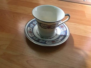 LENOX INTERUDE TEACUP & SAUCER - Picture 1 of 1