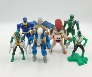 Power rangers action figures lot Green Blue - Picture 1 of 9