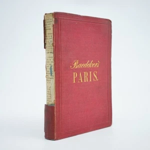 BAEDEKER, Karl; Paris. 1865 - Imagen 1 de 11