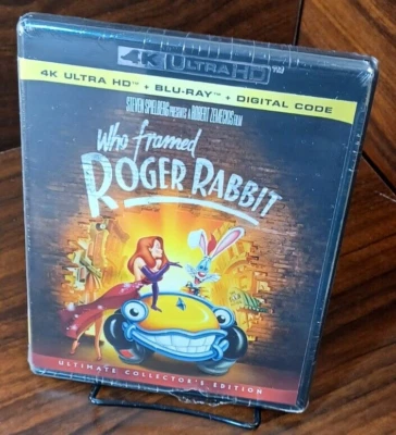 Who Framed Roger Rabbit (4K+Blu-ray)-NEW-Free Shipping with Tracking Foto 1 de 4