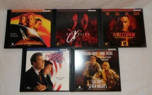 DIVX lot Armageddon X Files Firestorm Primary Colors Six Days Seven Nights - Picture 1 of 6