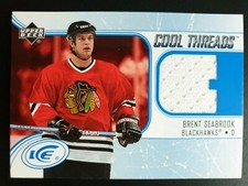 2005-06 Upper Deck Ice Cool Threads CTBS Brent Seabrook