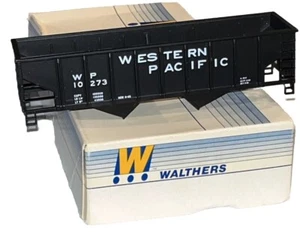 ✅ Walthers HO Vagone Treno 36’ RIB SIDE TRAMOGGIA WP 932-3013 Western Pacific 10273 - Foto 1 di 7