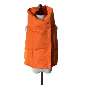 Hübsche robuste hübsche Puffer Weste wasserdicht winddicht orange Gr. S/M Outdoor - Bild 1 von 8