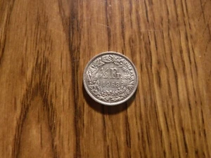 SWITZERLAND 1/2 FRANC 1963 SILVER COIN (T193) - Picture 1 of 2