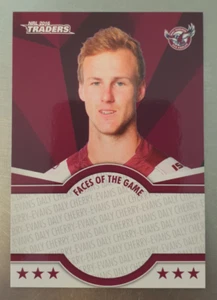 2016 NRL Traders Faces of the Game Card Daly Cherry-Evans FOTG16/48 - Picture 1 of 2
