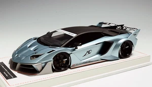 1/18 Ivy Models Lamborghini Aventador GT Evo Liberty Walk Ice Blue Leder - Bild 1 von 9