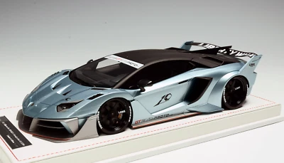 1/18 Ivy модели Lamborghini Aventador GT EVO Liberty walk льда синий кожаный - Изображение 1 из 4