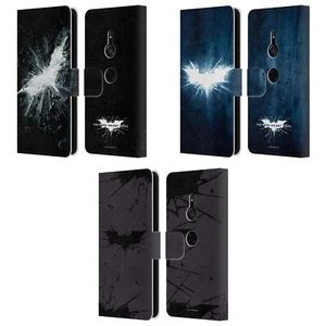 OFFICIAL THE DARK KNIGHT RISES LOGO LEATHER BOOK WALLET CASE FOR SONY PHONES 1 - Picture 1 of 9