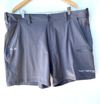 Pantalones Cortos Huk Performance Pesca NXTLVL 7" Carbón XXXL (3XL) Foto 1 de 4